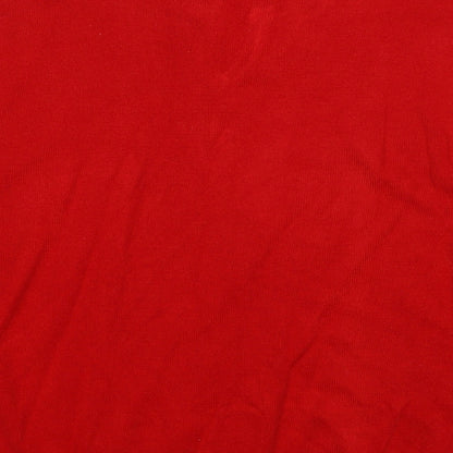 Womens UK Size S Akal Collection Red Pullover Jumper