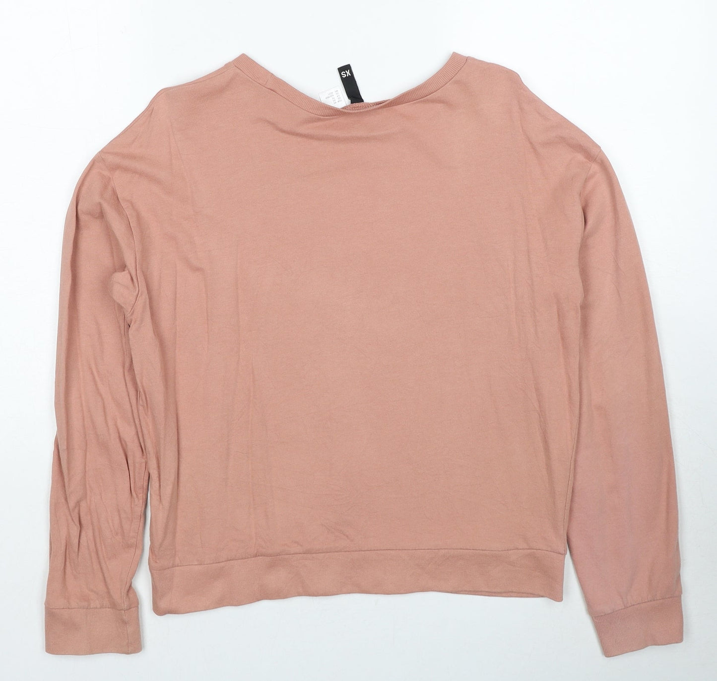 Womens UK Size XS Divided by H&M Beige Pullover Sweatshirt