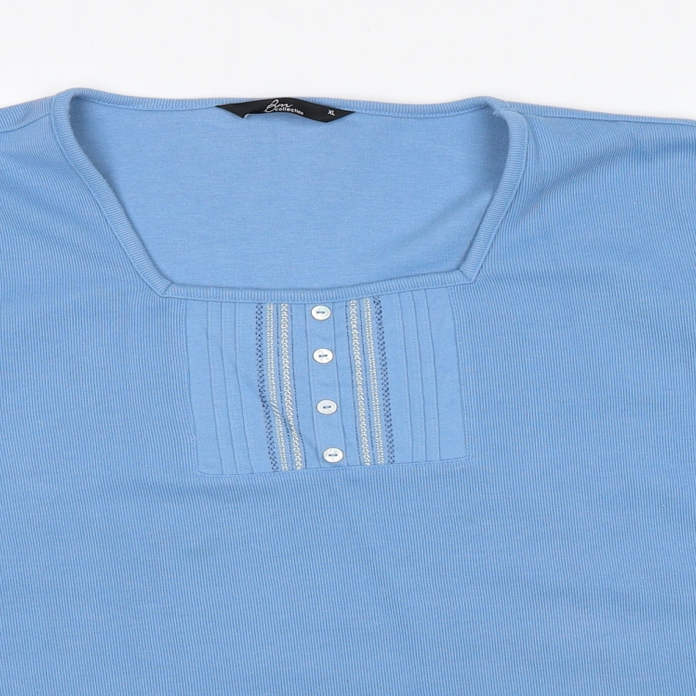 Womens UK Size XL Bonmarché Blue Pullover Jumper