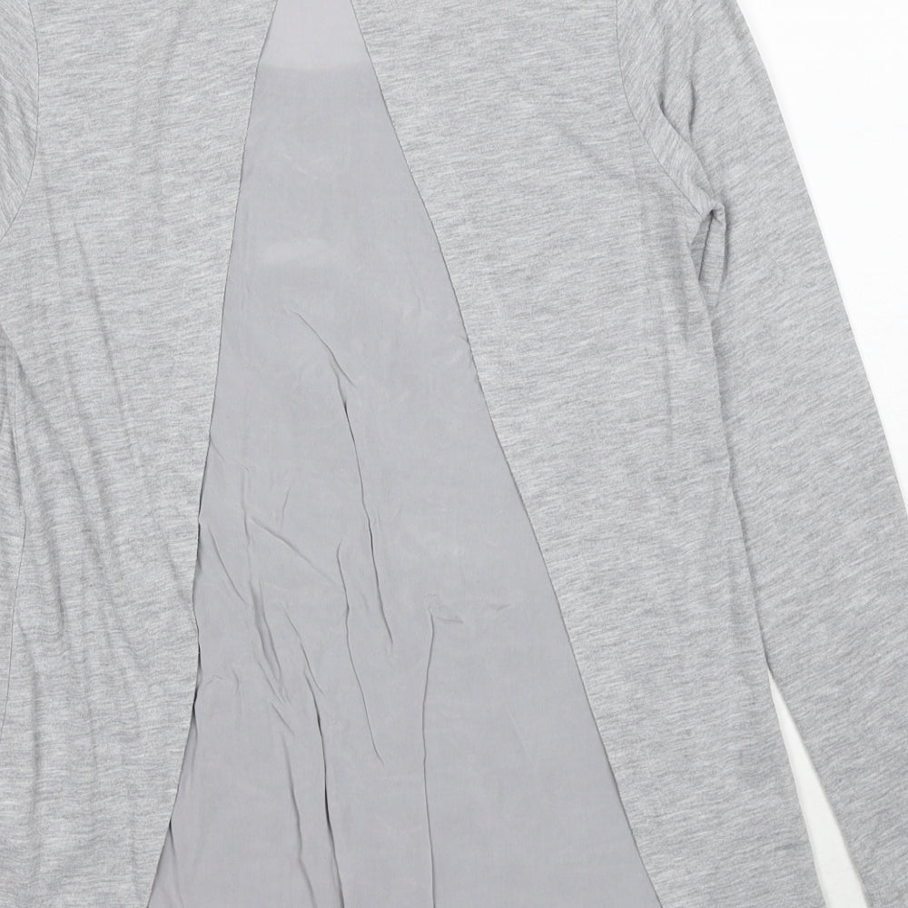 Womens UK Size 6 Selected Grey Basic Blouse