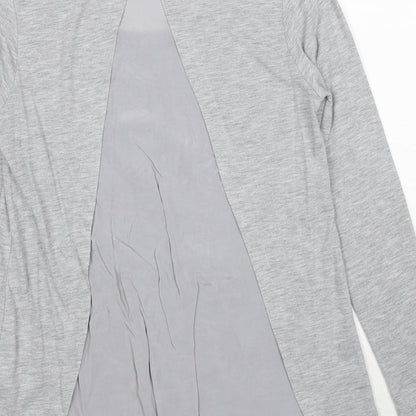 Womens UK Size 6 Selected Grey Basic Blouse