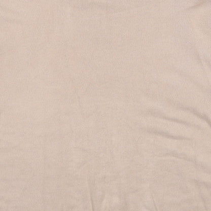 Womens UK Size M Fay Louise Beige Pullover Jumper