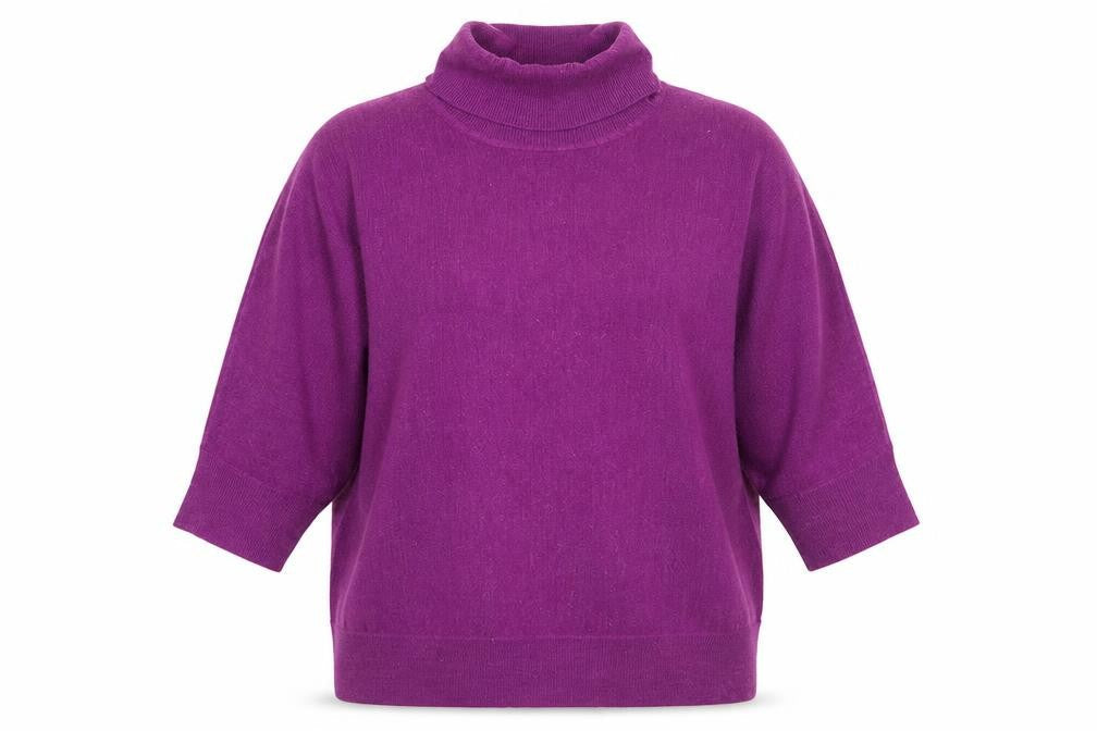 Womens UK Size 10 BHS Purple Pullover Jumper