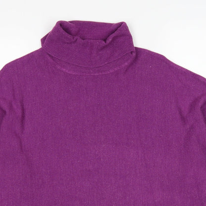 Womens UK Size 10 BHS Purple Pullover Jumper