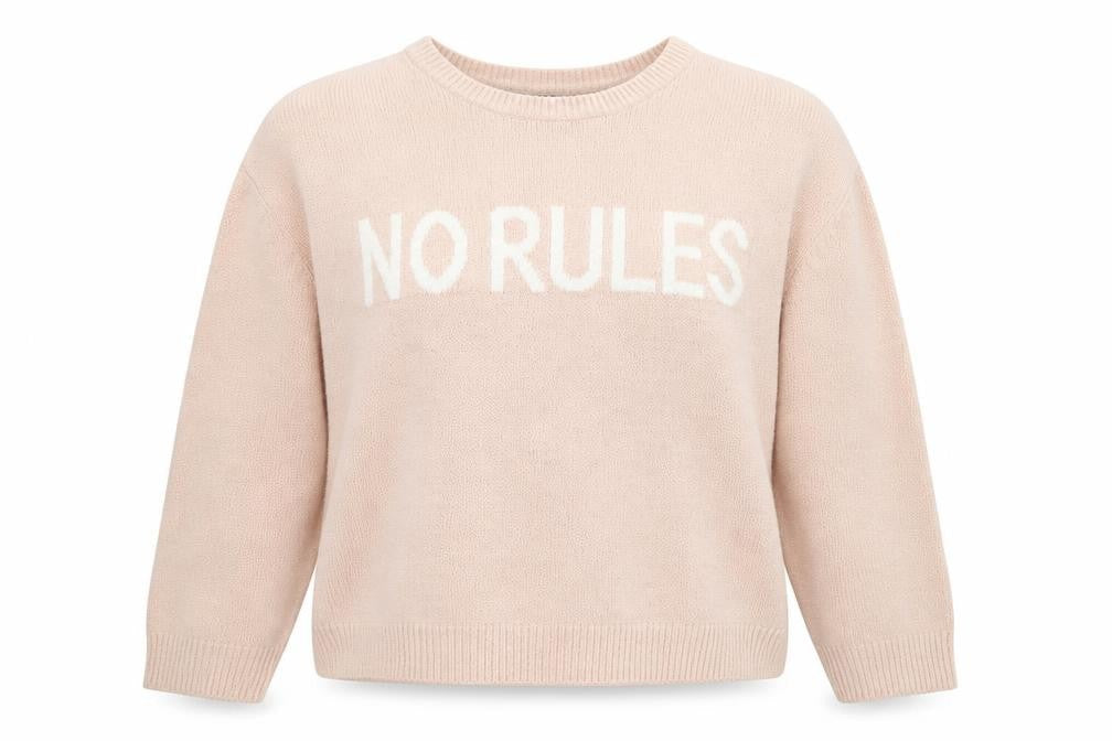 Womens UK Size L New Look Pink Pullover Jumper
