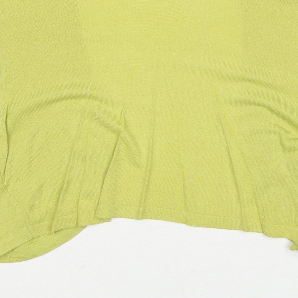 Womens UK Size S Adini Green Pullover Jumper