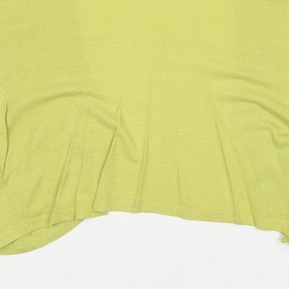 Womens UK Size S Adini Green Pullover Jumper