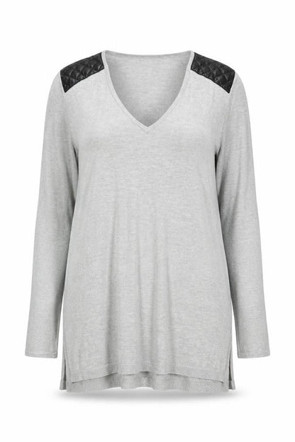 Womens UK Size S H&M Grey Pullover Jumper