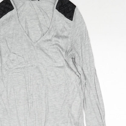 Womens UK Size S H&M Grey Pullover Jumper