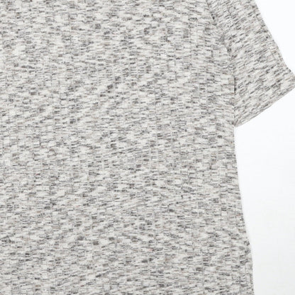 Womens UK Size 14 M&Co Beige Pullover Jumper