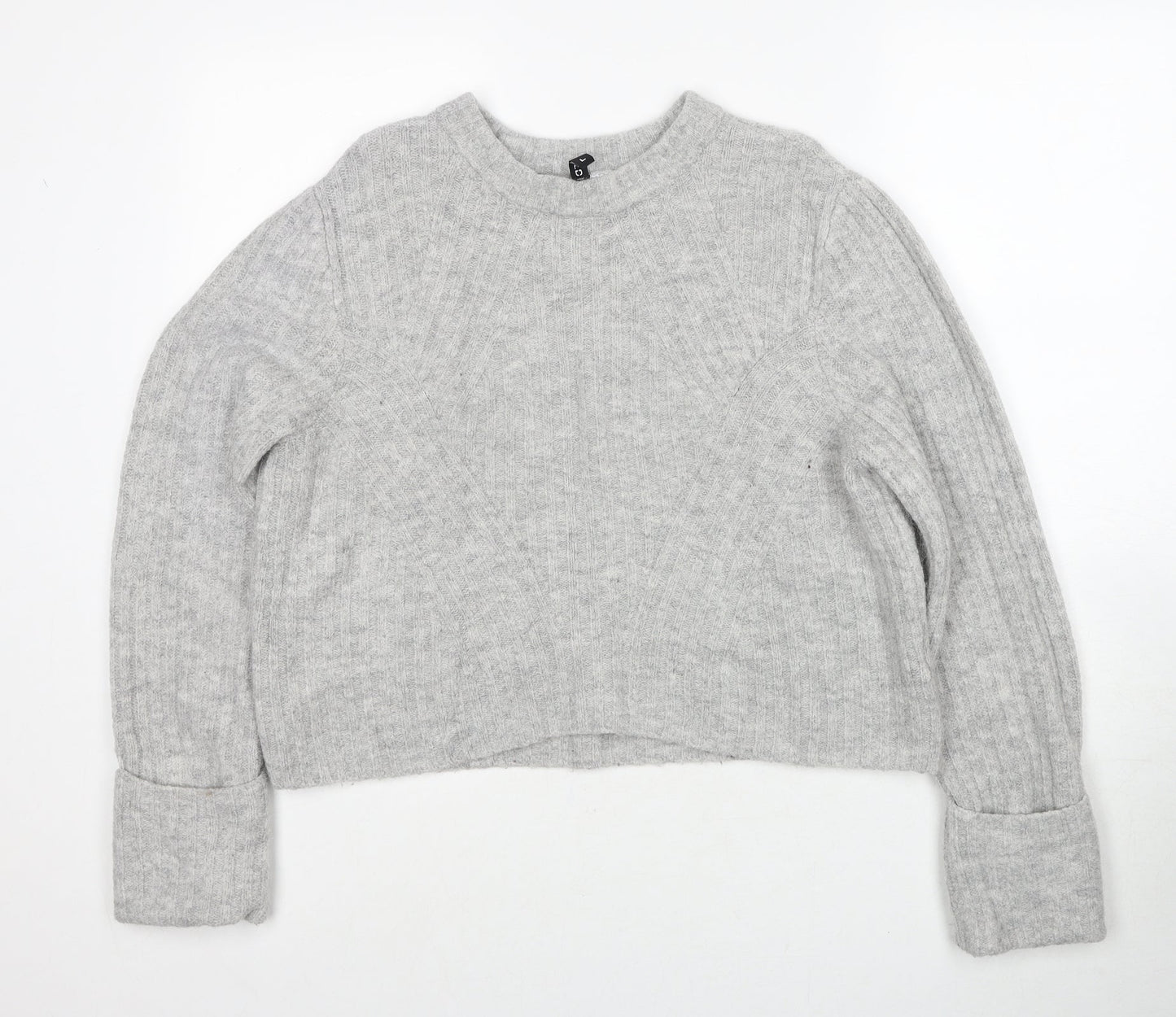 Womens UK Size L Divided by H&M Grey Pullover Jumper