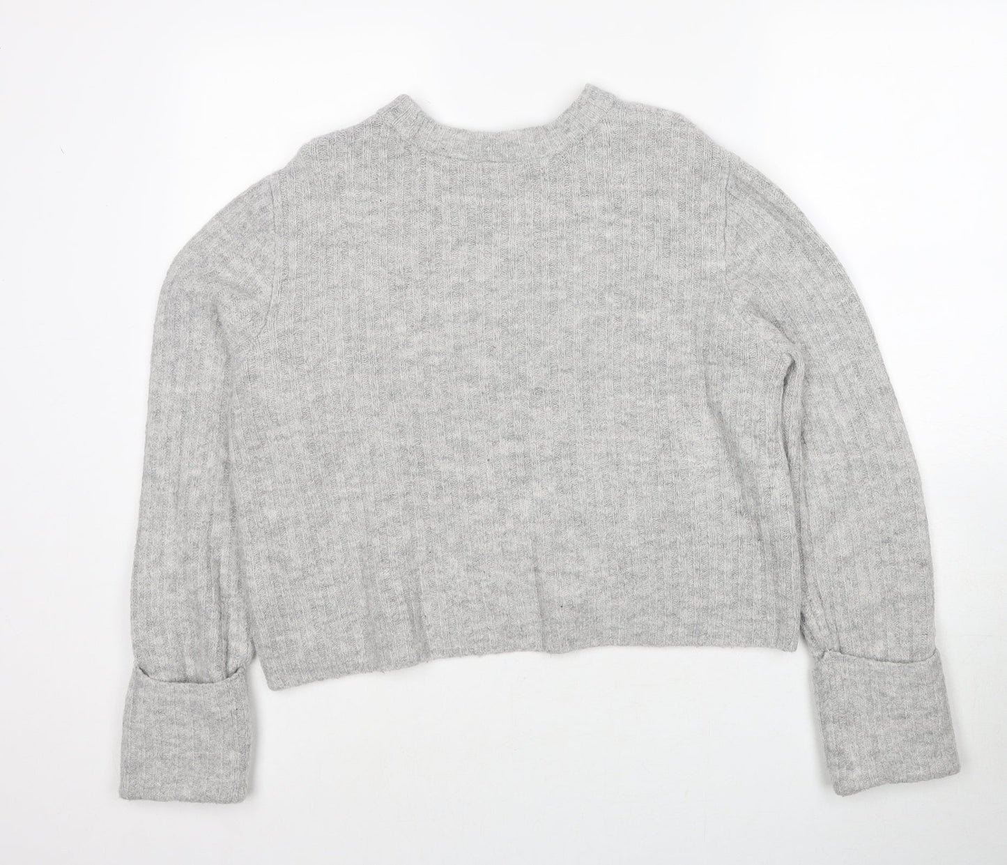 Womens UK Size L Divided by H&M Grey Pullover Jumper