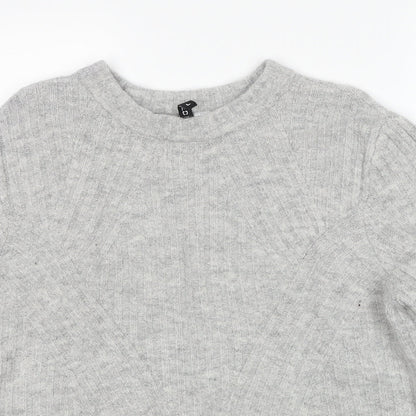 Womens UK Size L Divided by H&M Grey Pullover Jumper