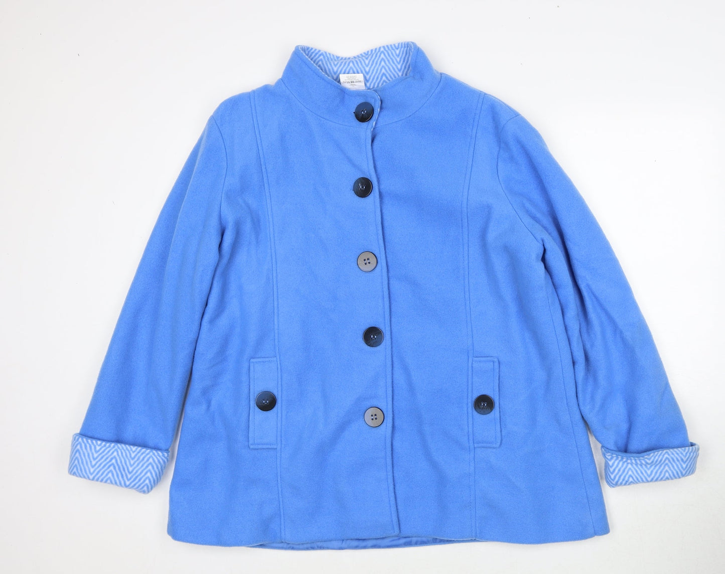 Womens UK Size L Anne de Lancey Blue Jacket