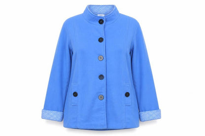 Womens UK Size L Anne de Lancey Blue Jacket