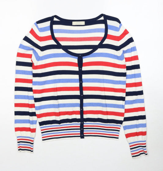 Womens UK Size 12 Marks and Spencer Multicoloured Cardigan Jumper