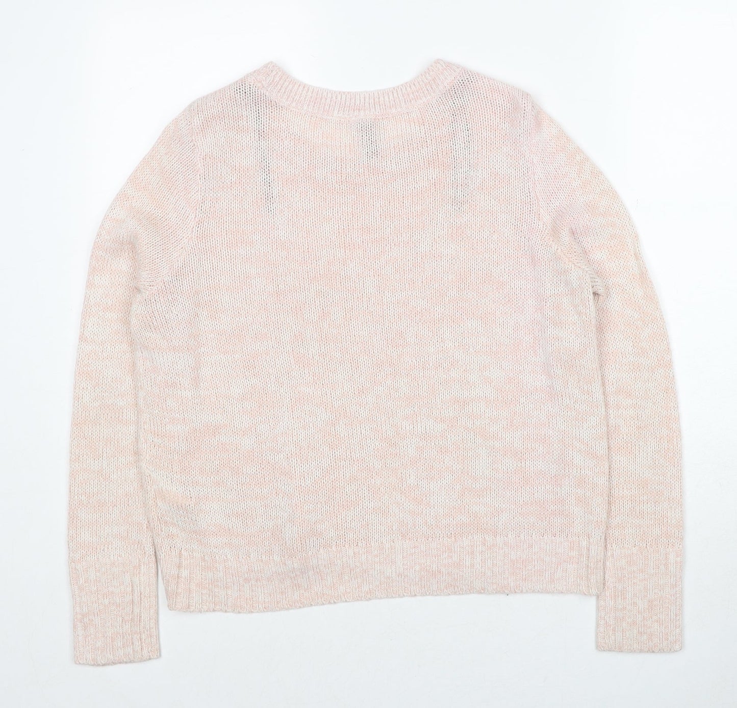Womens UK Size M Divided by H&M Pink Pullover Jumper