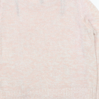Womens UK Size M Divided by H&M Pink Pullover Jumper