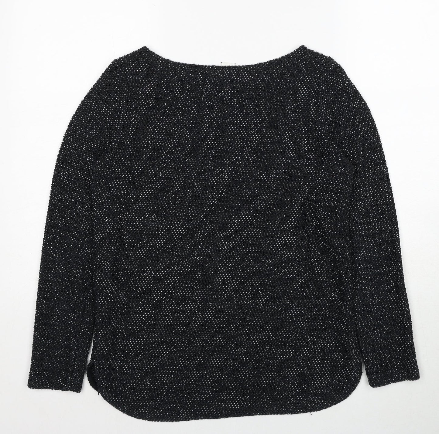 Womens UK Size XS Marks and Spencer Black Pullover Jumper
