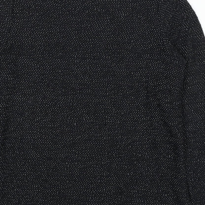 Womens UK Size XS Marks and Spencer Black Pullover Jumper