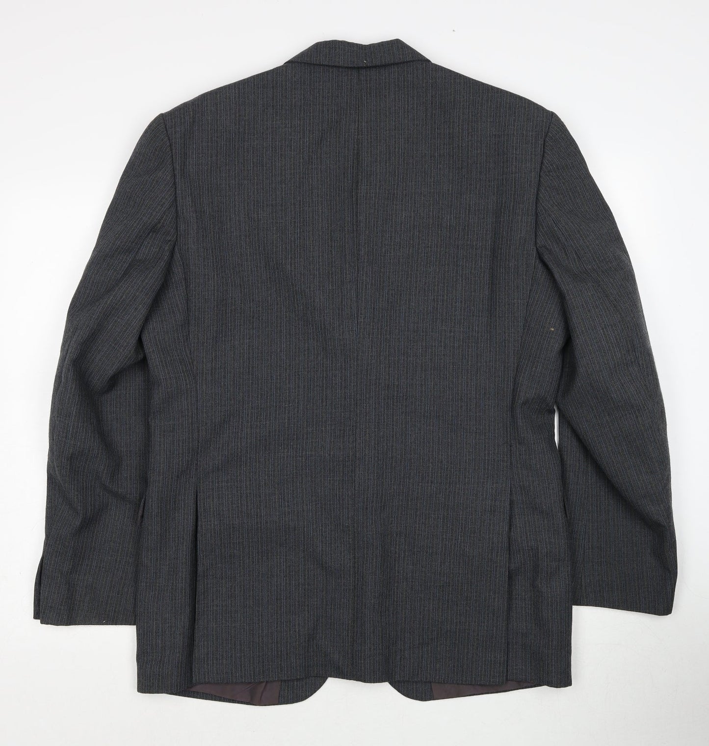 Mens UK Size 42 Preworn Regular Grey Suit Jacket