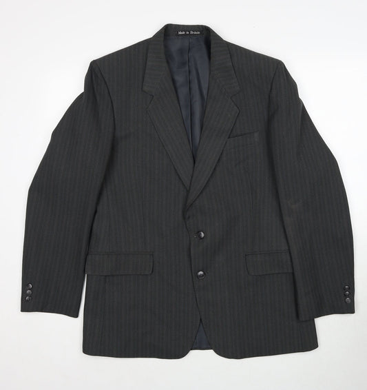 Mens UK Size 42 GreenWoods Regular Grey Suit Jacket