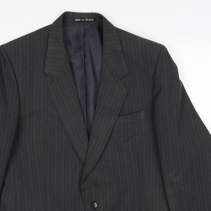 Mens UK Size 42 GreenWoods Regular Grey Suit Jacket