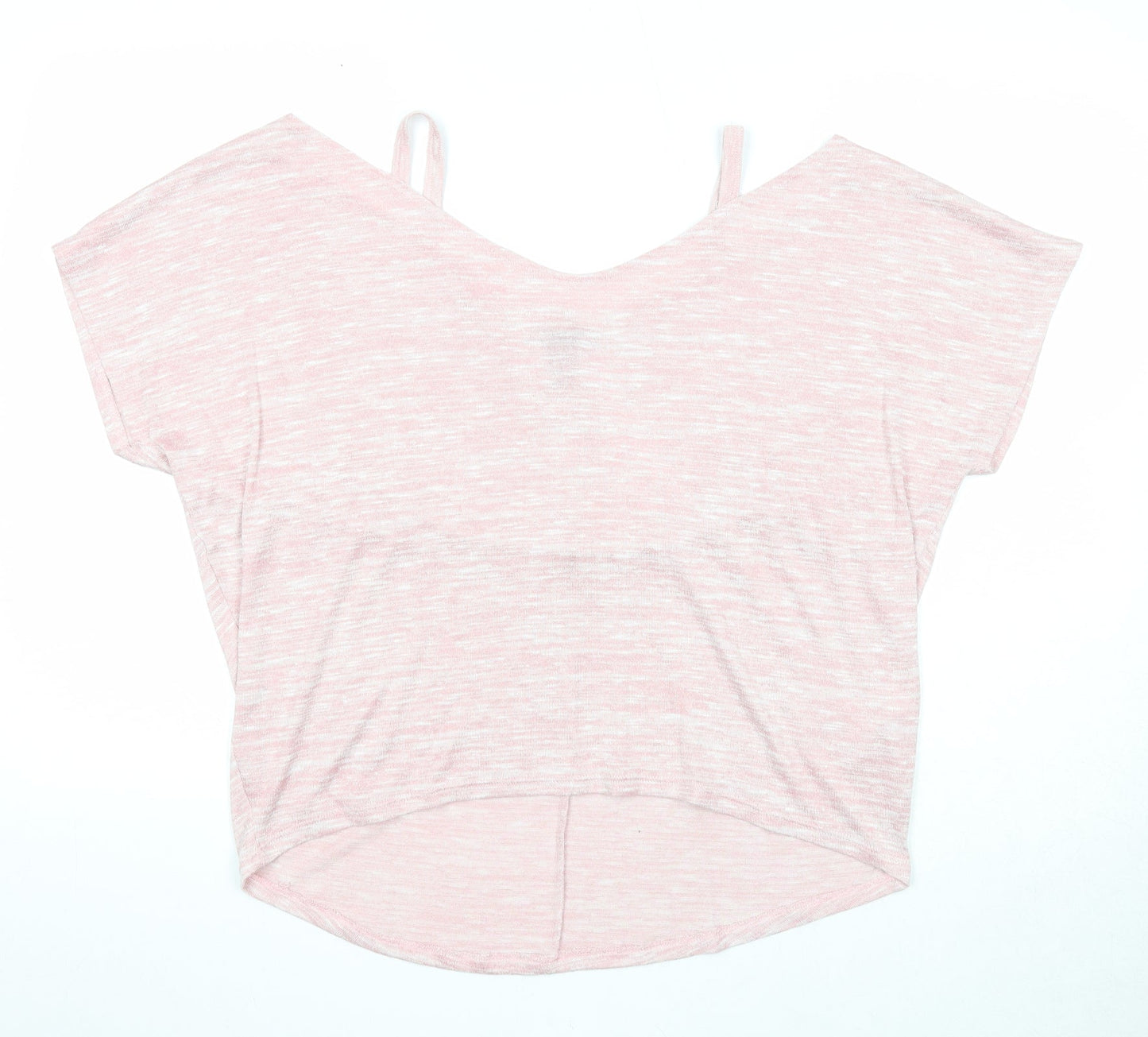 Womens UK Size M New Look Pink Basic Blouse