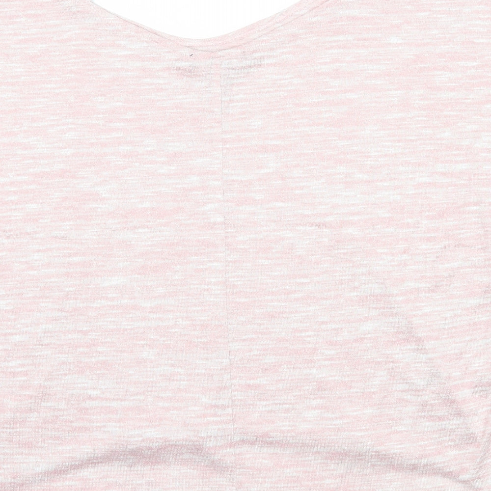 Womens UK Size M New Look Pink Basic Blouse