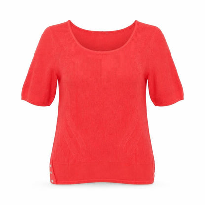 Womens UK Size 12 Marks and Spencer Red Pullover Jumper