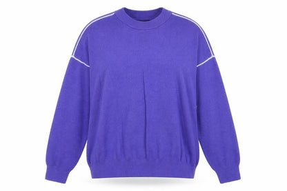 Womens UK Size M Marks and Spencer Purple Pullover Jumper