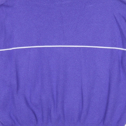 Womens UK Size M Marks and Spencer Purple Pullover Jumper