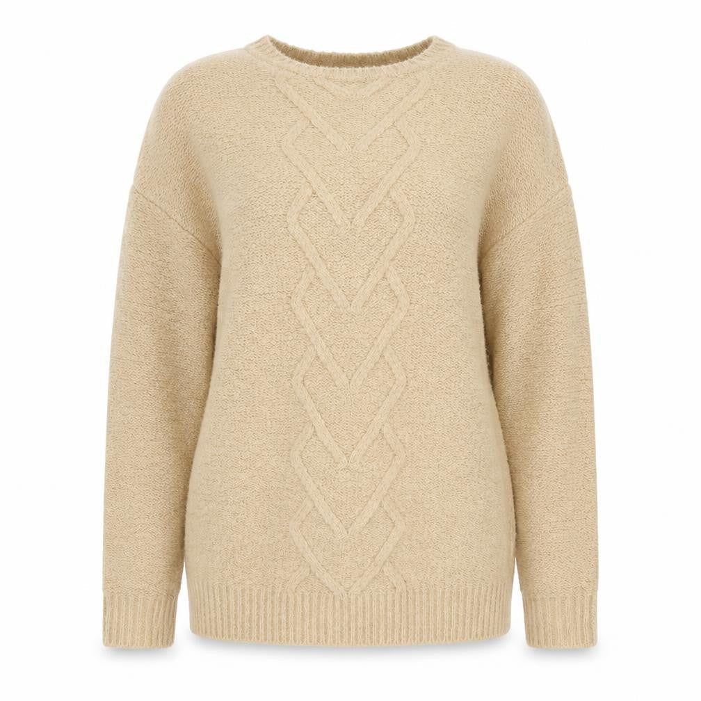 Womens UK Size XS George Beige Pullover Jumper