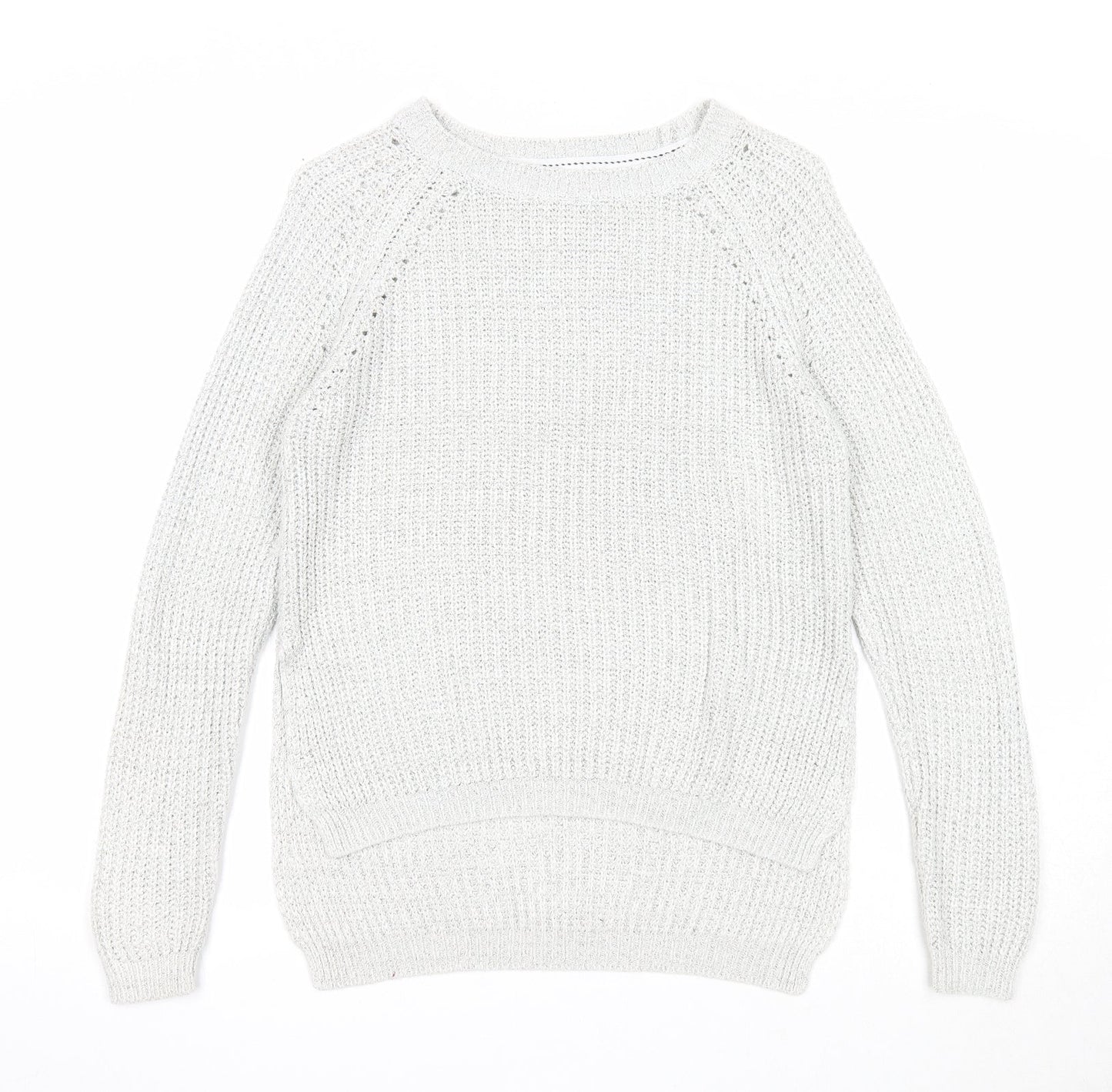 Womens UK Size S Papaya Ivory Pullover Jumper