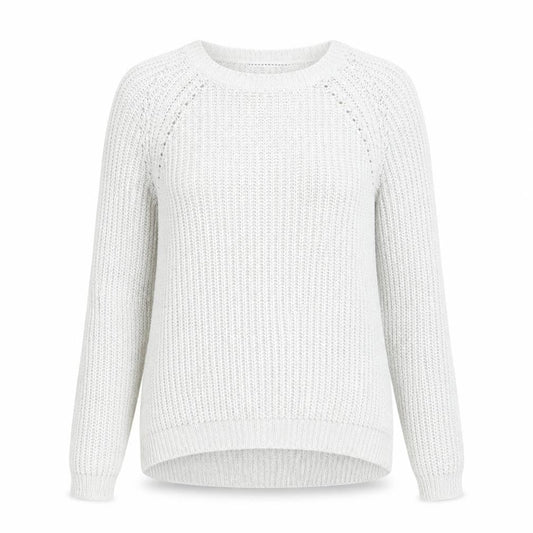 Womens UK Size S Papaya Ivory Pullover Jumper