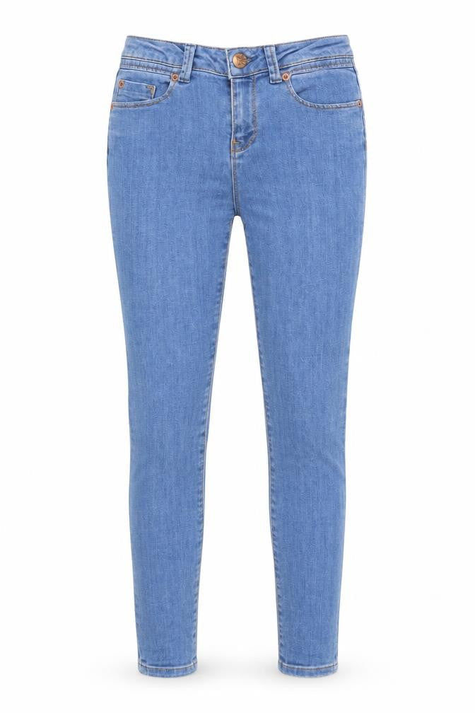 Womens UK Size 26 in Topshop Regular Fit Skinny Blue Jeans
