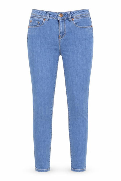 Womens UK Size 26 in Topshop Regular Fit Skinny Blue Jeans