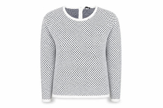 Womens UK Size 10 ESMARA White Pullover Jumper