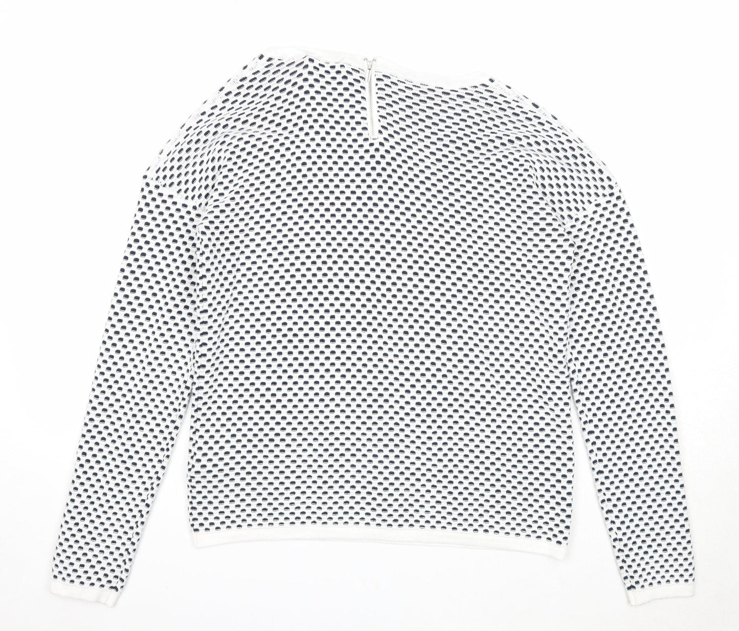 Womens UK Size 10 ESMARA White Pullover Jumper