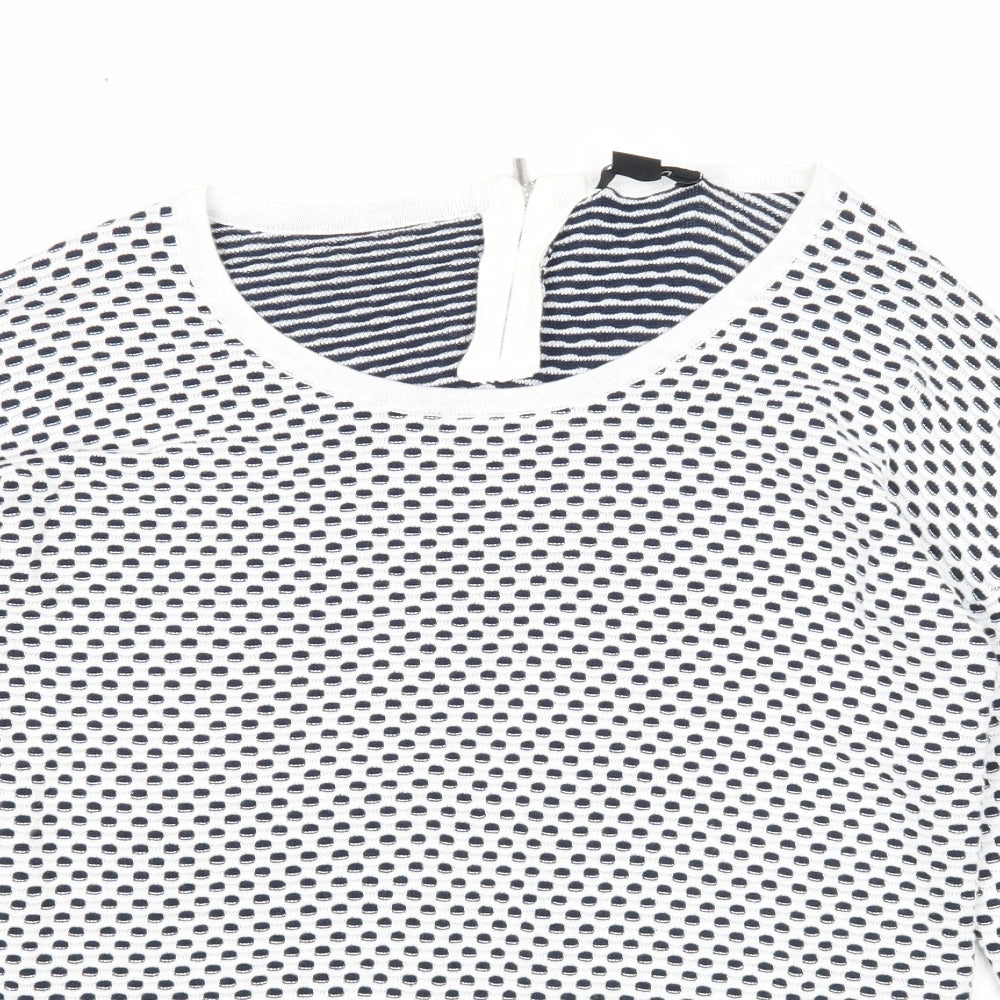 Womens UK Size 10 ESMARA White Pullover Jumper