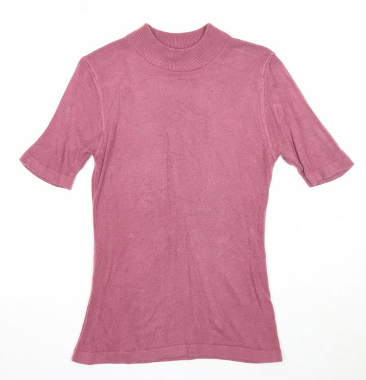Womens UK Size 12 Berkertex Purple Pullover Jumper