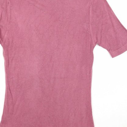 Womens UK Size 12 Berkertex Purple Pullover Jumper
