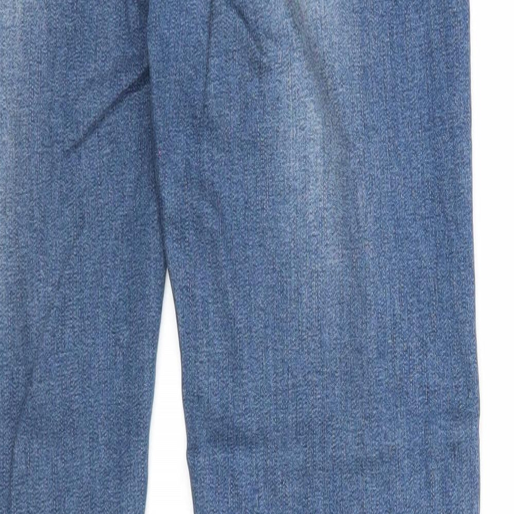Womens UK Size 29 in Preworn Regular Fit Skinny Blue Jeans