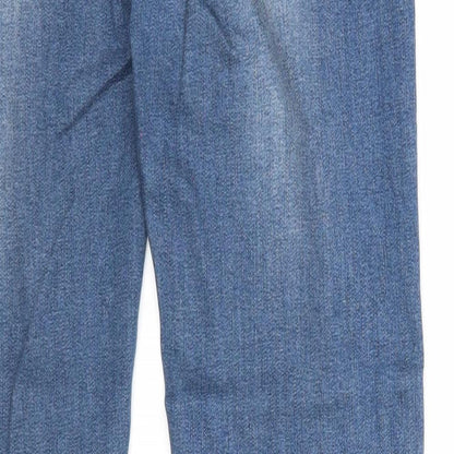 Womens UK Size 29 in Preworn Regular Fit Skinny Blue Jeans