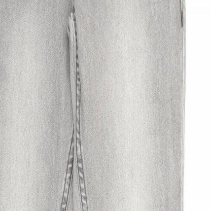 Denim & Co. Mens Grey Cotton Skinny Jeans Size 28 in L30 in Regular Zip