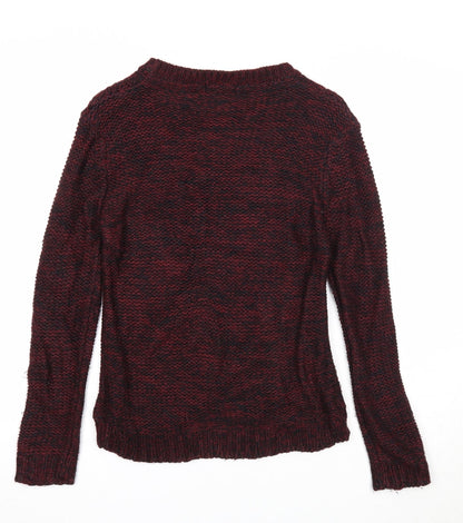 Womens UK Size S Therapy Purple Pullover Jumper