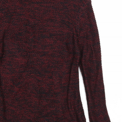 Womens UK Size S Therapy Purple Pullover Jumper