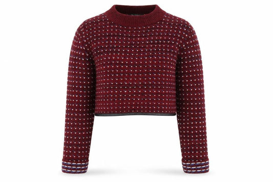 Womens UK Size 10 Miss Selfridge Purple Pullover Jumper