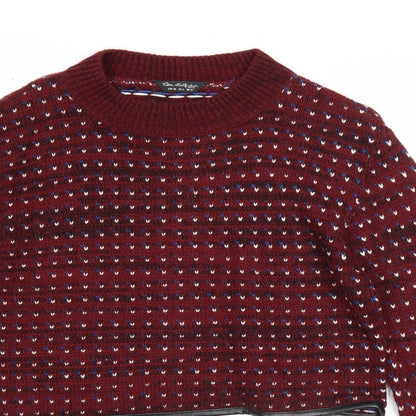 Womens UK Size 10 Miss Selfridge Purple Pullover Jumper