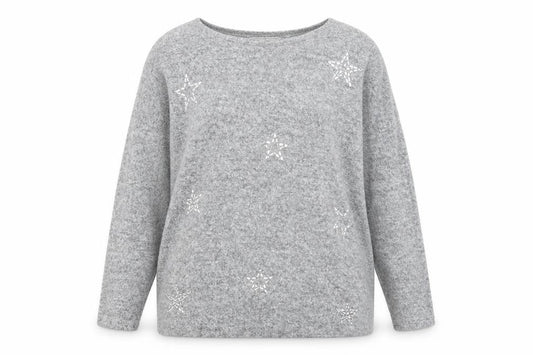 Womens UK Size 10 TU Grey Pullover Jumper